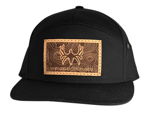 Topo Leather Patch Hat