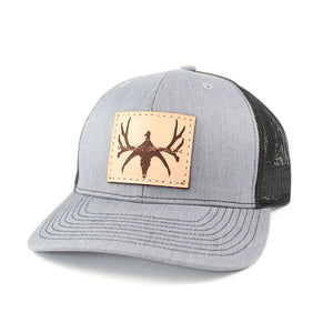 Square Leather Patch Logo Hat