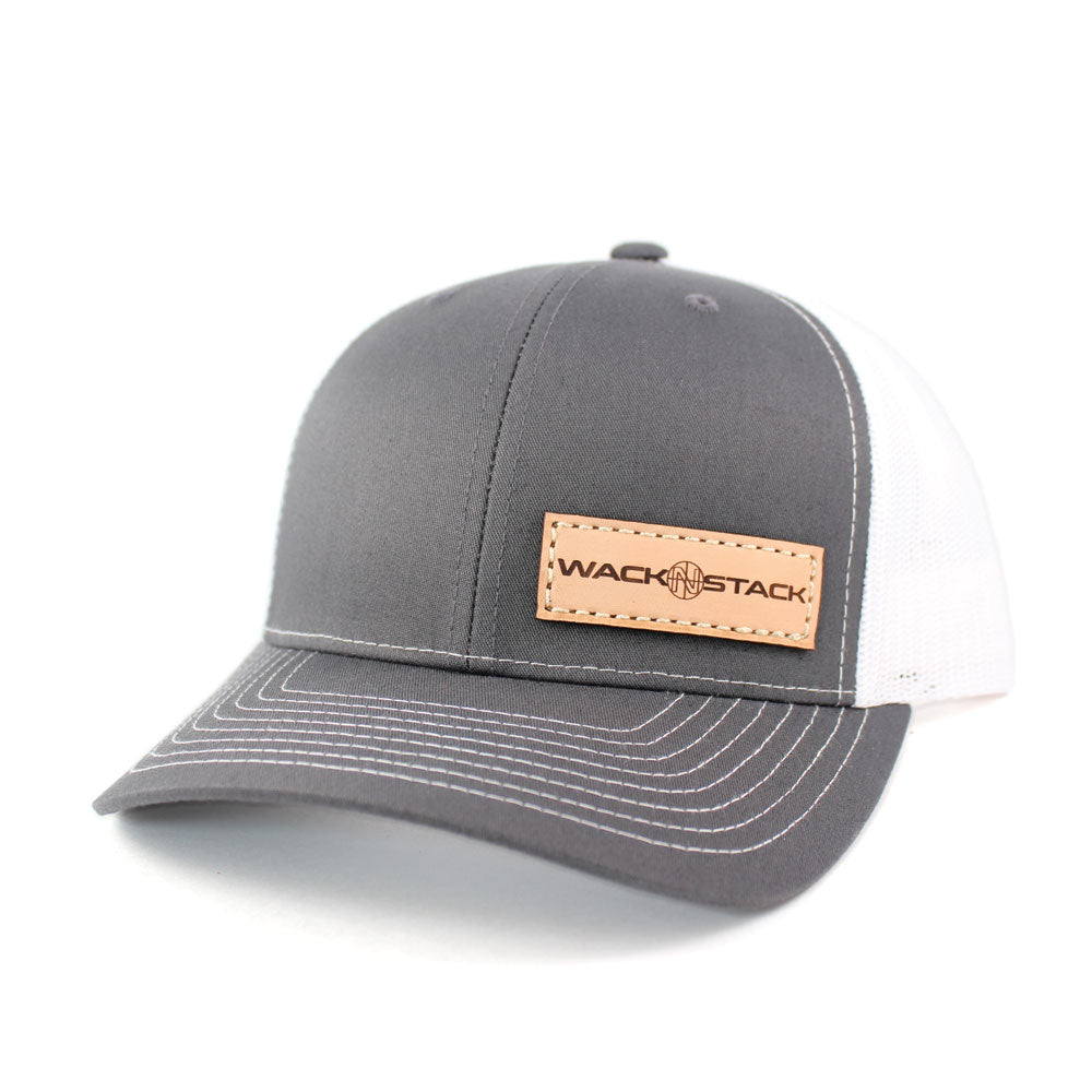 WACKNSTACK Leather Side Patch  Hat