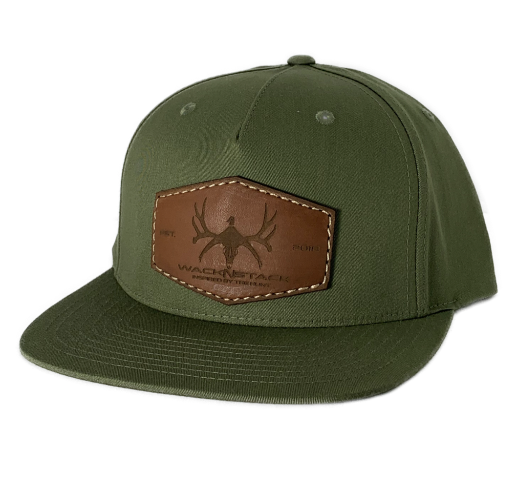 Hexagon Leather Patch Hat